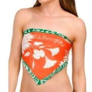 AGUA BENDITA Lexi Kaaw Swim Top Hand Made in Columbia by Local Artisans  Product